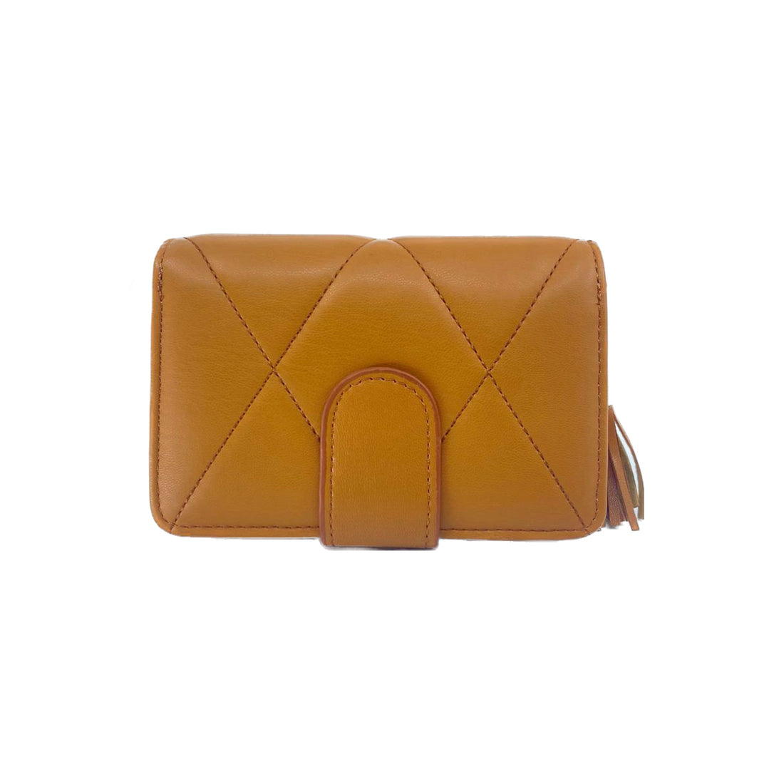 Portafoglio Silly senape