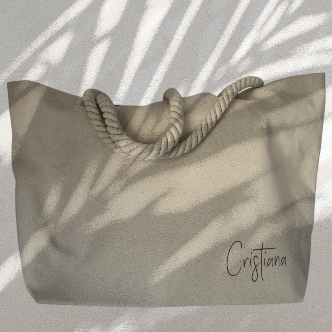 Borsa mare Blue Ice personalizzata