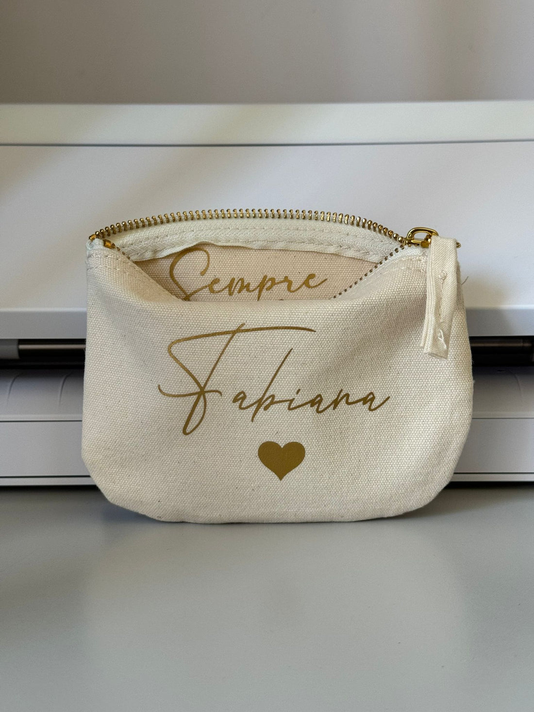 Pochette ovale personalizzata