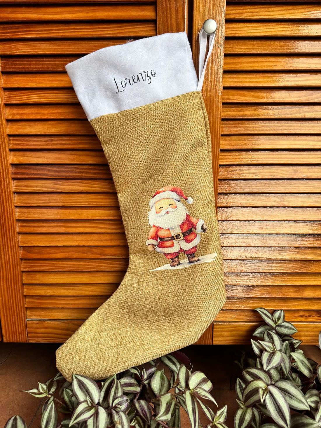 Calza di Natale personalizzata