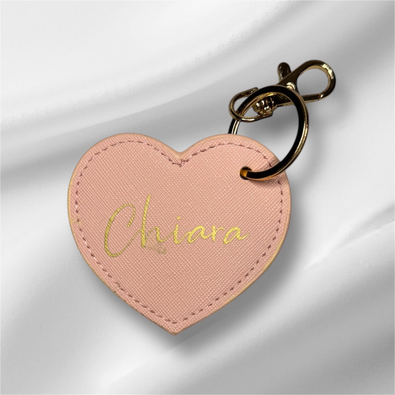 Portachiavi cuore personalizzato