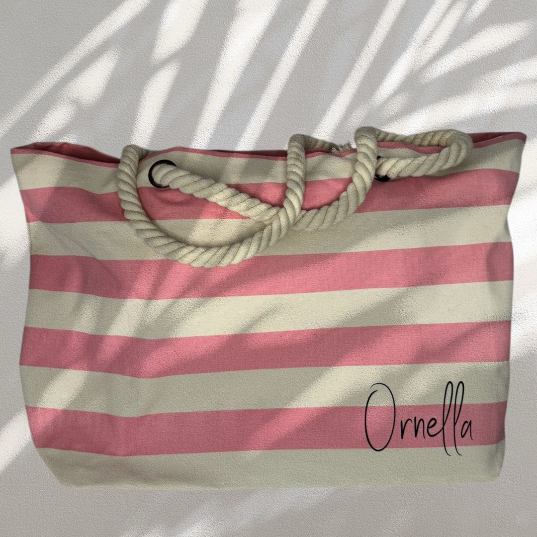 Borsa mare Stripes personalizzata