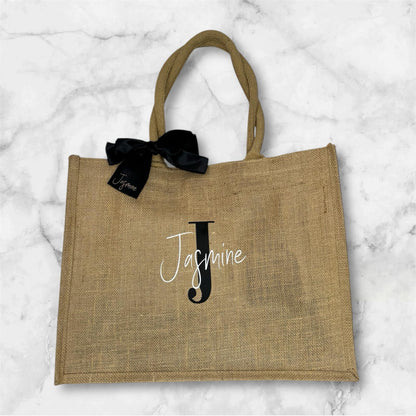 Borsa in juta personalizzata