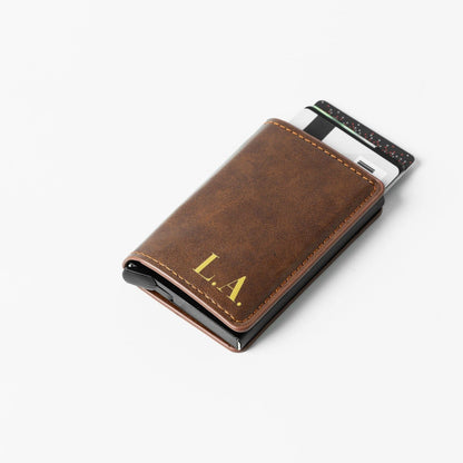 Portacarte slim automatico personalizzato
