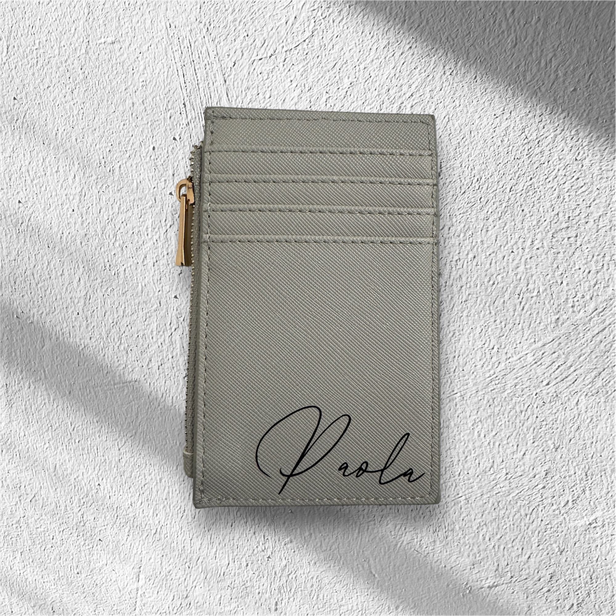 Porta carte personalizzato da donna