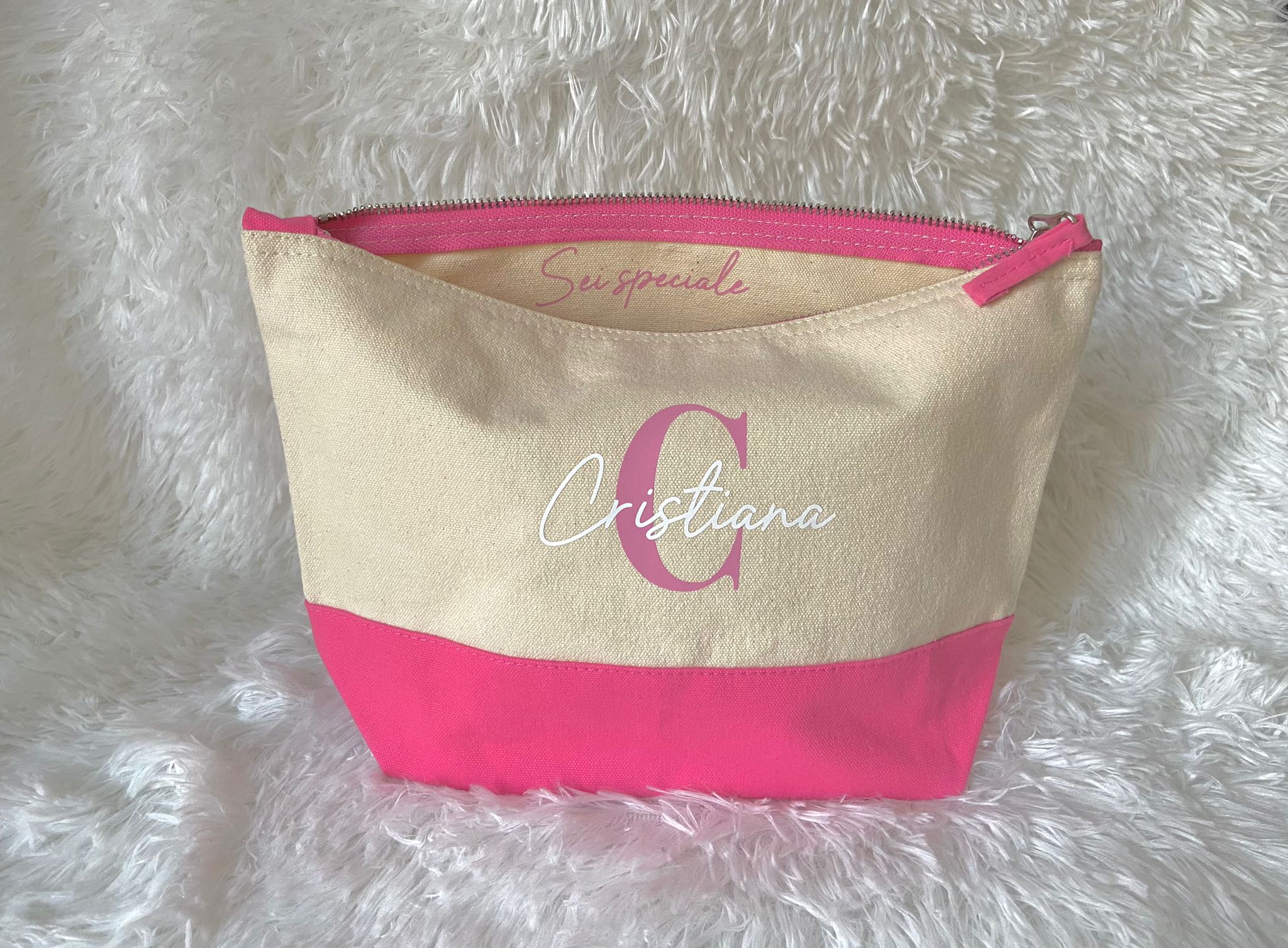 Pochette cotone personalizzata