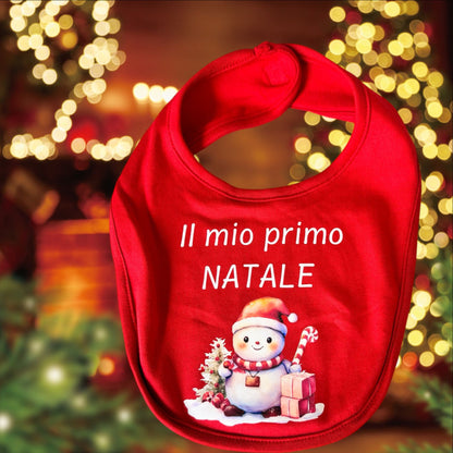 Bavaglino natalizio personalizzato